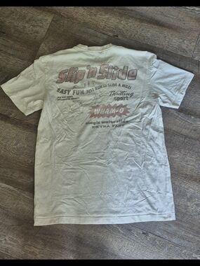 Slip 'n Slide Graphic Tee - Light Cream